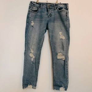 Silver Jeans Co. SUKI Skinny Crop Lightwash